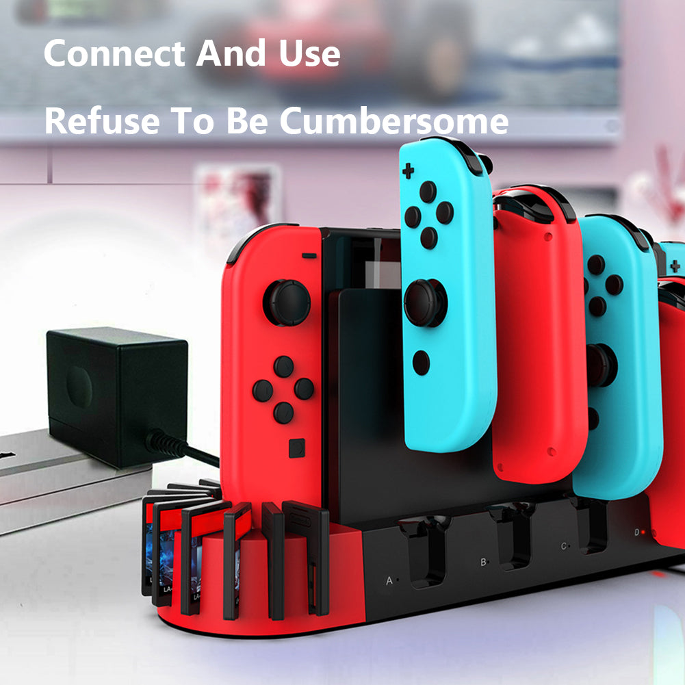 IPEGA PG-SW071 Console Holder Charging Stand Base with LED Indicator for Nintendo Switch Joy-Con IPEGA PG-SW071 Console Holder Charging Stand Base with LED Indicator for Nintendo Switch Joy-Con